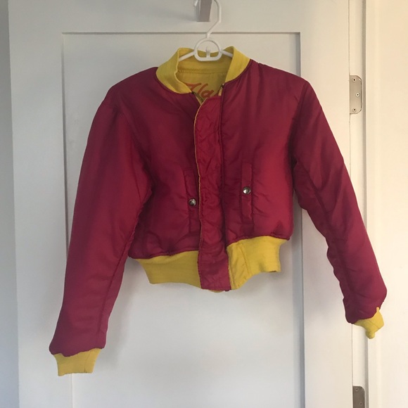 Ed Hardy Vintage Reversible Cropped Bomber - Picture 3 of 4